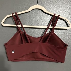 LULULEMON like a cloud bra light support Merlot Red